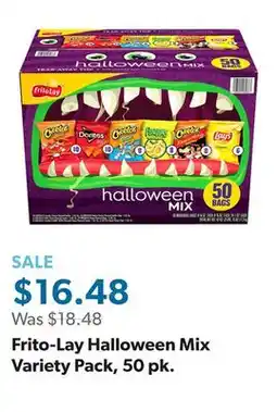 Sam's Club Frito-Lay Halloween Mix Variety Pack, 50 pk offer