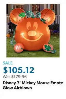 Sam's Club Disney 7' Mickey Mouse Emote Glow Airblown offer
