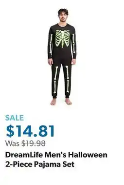 Sam's Club DreamLife Men's Halloween 2-Piece Pajama Set offer