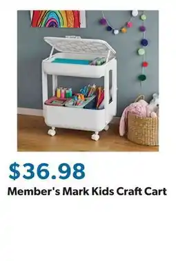 Sam's Club Member's Mark Kids Craft Cart offer