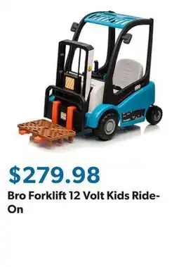 Sam's Club Bro Forklift 12 Volt Kids Ride-On offer
