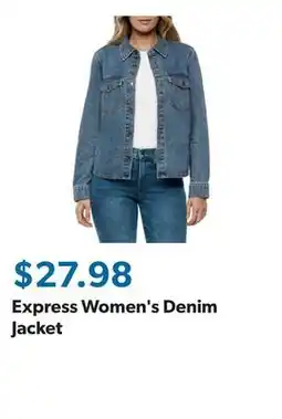 Sam's Club Express Women's Denim Jacket offer