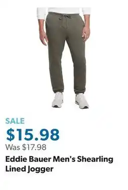Sam's Club Eddie Bauer Men's Shearling Lined Jogger offer
