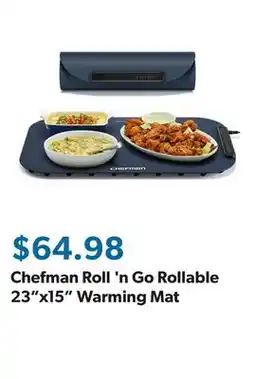 Sam's Club Chefman Roll 'n Go Rollable 23x15 Warming Mat offer