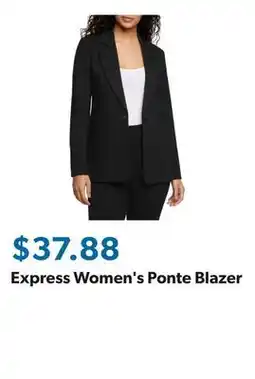 Sam's Club Express Women's Ponte Blazer offer