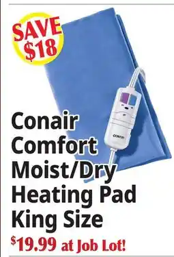 Ocean State Job Lot Comfort Moist/Dry Heating Pad King Size offer