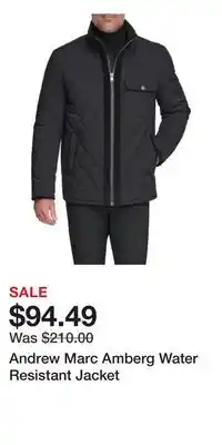 Nordstrom Andrew Marc Amberg Water Resistant Jacket offer