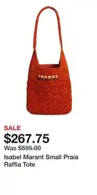 Nordstrom Isabel Marant Small Praia Raffia Tote offer