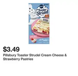Wegmans Pillsbury Toaster Strudel Cream Cheese & Strawberry Pastries offer