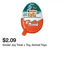 Wegmans Kinder Joy Treat + Toy, Animal Toys offer