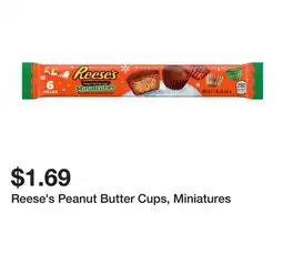 Wegmans Reese's Peanut Butter Cups, Miniatures offer