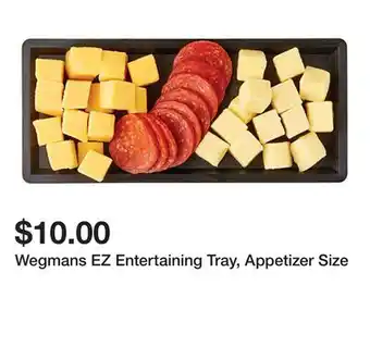 Wegmans Wegmans EZ Entertaining Tray, Appetizer Size offer
