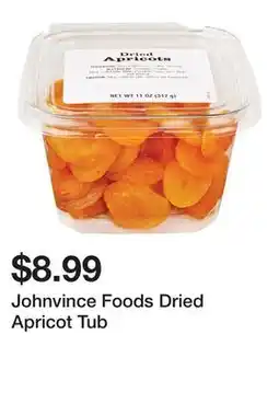 Wegmans Johnvince Foods Dried Apricot Tub offer