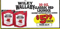 Ollie's 32 OZ. CLASSIC RED LICORICE offer