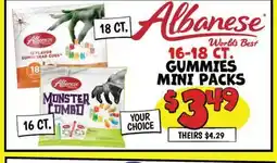 Ollie's 16-18 CT. GUMMIES MINI PACKS offer