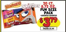 Ollie's FUN SIZE PACK offer
