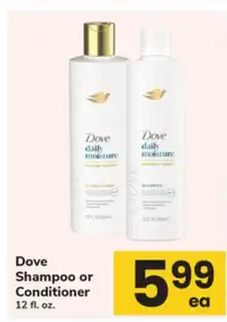 ACME Dove Shampoo or Conditioner offer