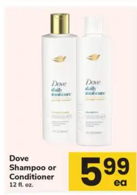 ACME Dove Shampoo or Conditioner offer