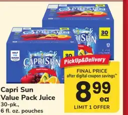 ACME Capri Sun Value Pack Juice offer