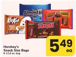 ACME Hershey's Snack Size Bags offer