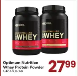 ACME Optimum Nutrition Whey Protein Powder offer