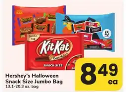 ACME Hershey's Halloween Snack Size Jumbo Bag offer