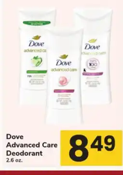 ACME Dove Advanced Care Deodorant offer