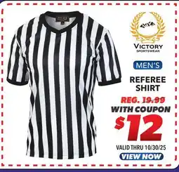 Big 5 Victory Sportswear Men's Short-Sleeve Referee Shirt offer