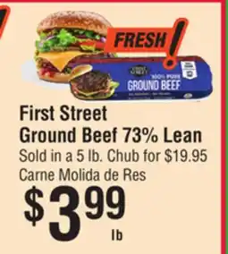 Smart & Final First Street Ground Beef offer