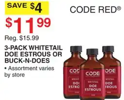 Dunham's Sports 3-PACK WHITETAIL DOE ESTROUS OR BUCK-N-DOES offer