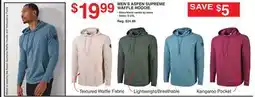 Dunham's Sports MEN'S ASPEN SUPREME WAFFLE HOODIE offer