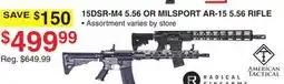 Dunham's Sports 15DSR-M4 5.56 OR MILSPORT AR-15 5.56 RIFLE offer