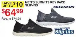 Dunham's Sports SKETCHERS MEN'S SUMMITS KEY PACE SLIP-INS offer