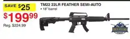 Dunham's Sports TM22 22LR FEATHER SEMI-AUTO offer