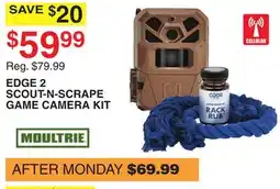 Dunham's Sports MOULTRIE EDGE 2 SCOUT-N-SCRAPE GAME CAMERA KIT offer