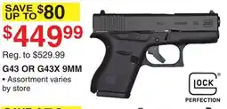 Dunham's Sports G43 OR G43X 9MM offer