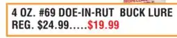 Dunham's Sports 4 OZ. #69 DOE-IN-RUT BUCK LURE offer