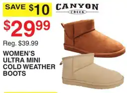 Dunham's Sports WOMEN'S ULTRA MINI COLD WEATHER BOOTS offer