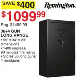 Dunham's Sports 36+4 GUN LONG RANGE offer