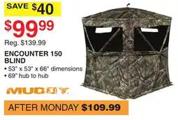 Dunham's Sports ENCOUNTER 150 BLIND offer