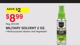 Dunham's Sports MILITARY SOLVENT 2 OZ offer