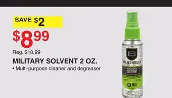 Dunham's Sports MILITARY SOLVENT 2 OZ offer