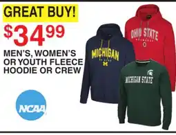 Dunham's Sports MEN'S, WOMEN'S OR YOUTH FLEECE HOODIE OR CREW offer