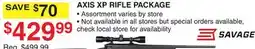 Dunham's Sports AXIS XP RIFLE PACKAGE offer