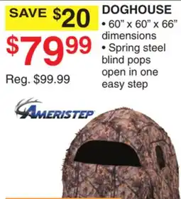 Dunham's Sports DOGHOUSE offer