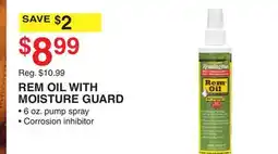 Dunham's Sports REM OIL WITH MOISTURE GUARD offer