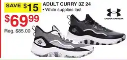Dunham's Sports UNDER ARMOUR ADULT CURRY 3Z offer