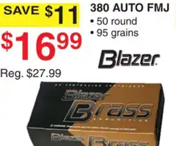 Dunham's Sports 380 AUTO FMJ offer