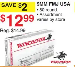 Dunham's Sports WINCHESTER 9MM FMJ USA offer