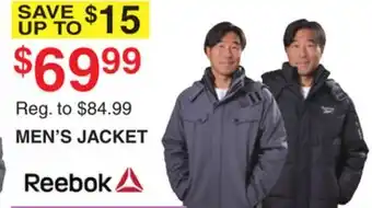 Dunham's Sports REEBOK MEN'S JACKET offer